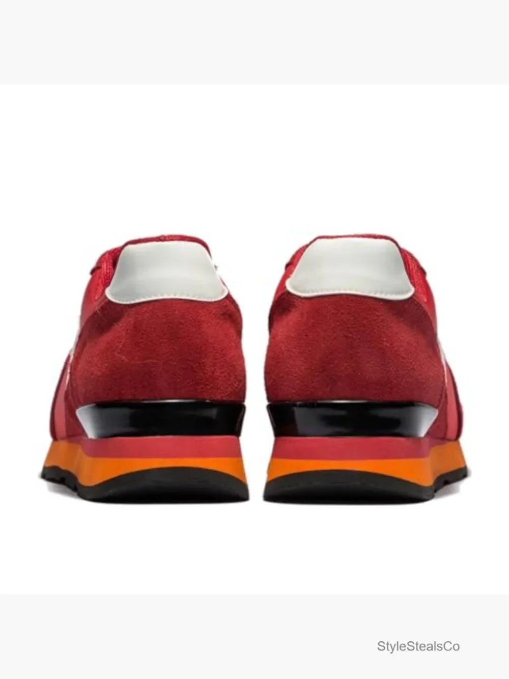 Men's Suede Leather Lace-up Fashion Sneakers Athletic Running Tennis Sports Gym